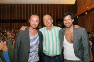 Udo Lutz, Volker Beck und Frank Christian Marx